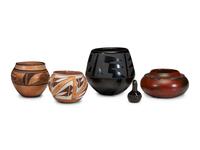 Group of Pueblo and Navajo Pottery