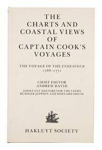 [COOK, James, Captain]. DAVID, Andrew, editor. The Charts and Coastal Views of Captain Cook's Voyages. London: The Hakluyt Society, 198