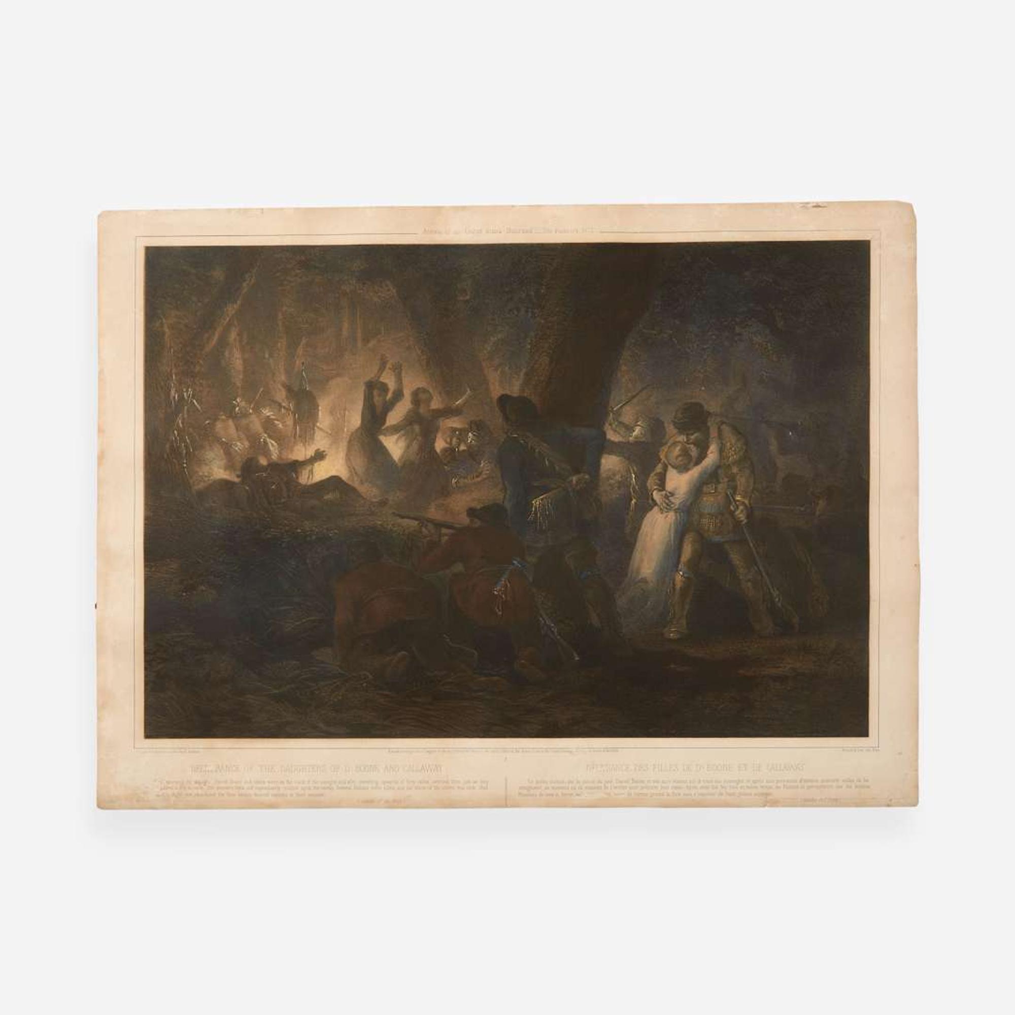 [Prints] Bodmer, K(arl)., and (Jean-Francois Millet) Pair of 2 Prints