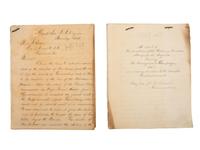 [CIVIL WAR]. Military reports, maps, post-war letters from Union and Confederate officers, and other papers gathered by Union Army officer Louis-Philippe-Albert d'Orléans, comte de Paris (1838-1894), while conducting research for his book History of the Civil War in America .