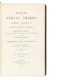 [AMERICANA]. McKENNEY, Thomas L. (1785-1859) and James HALL (1793-1868). History of the Indian Tribes of North America . Philadelphia: J.T. Bowen, 1848-1850.