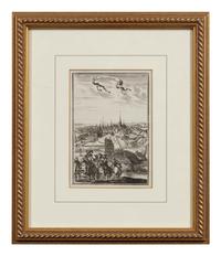 A Set of Six Engravings Depicting European Capitals