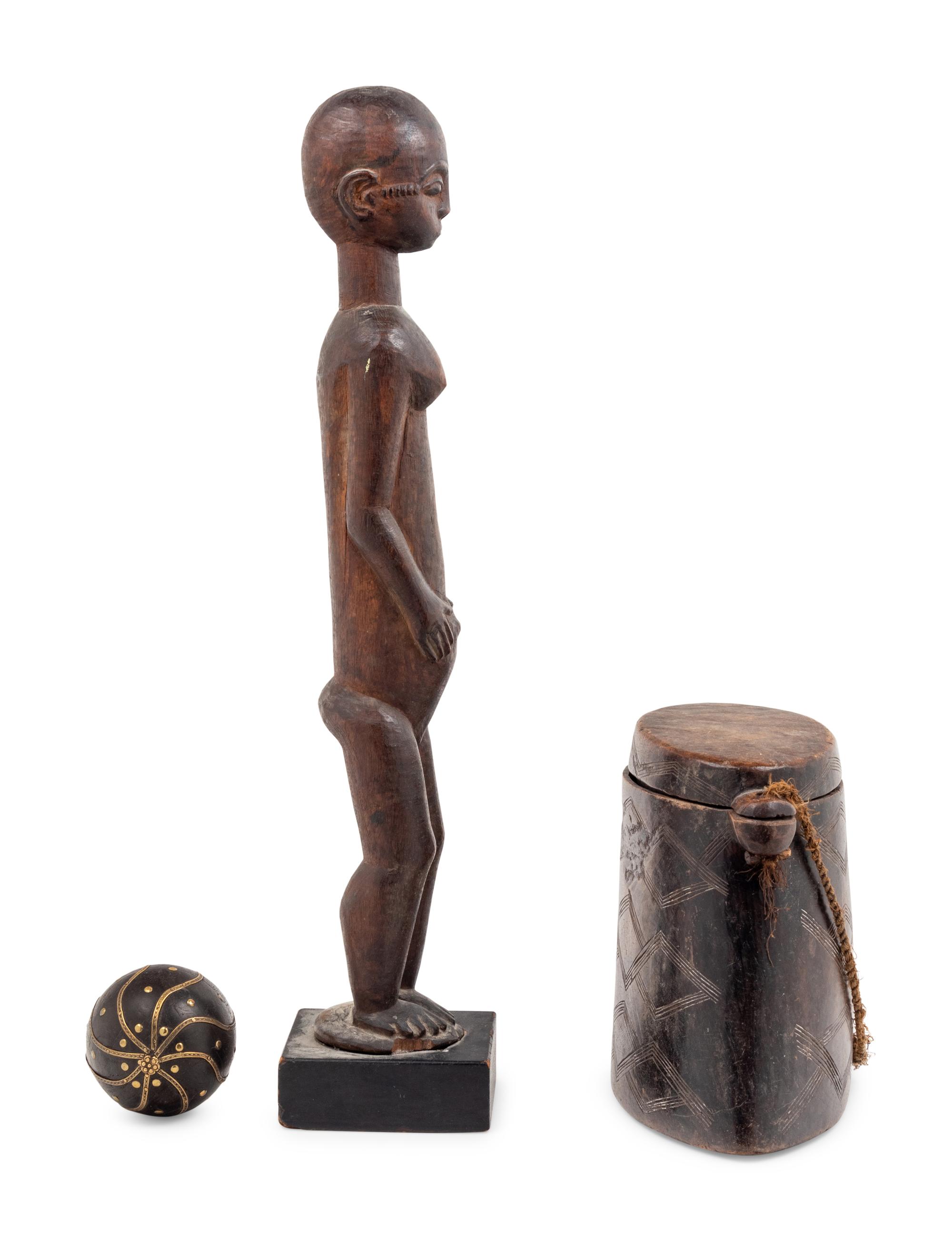 An African Carved Wood Figure