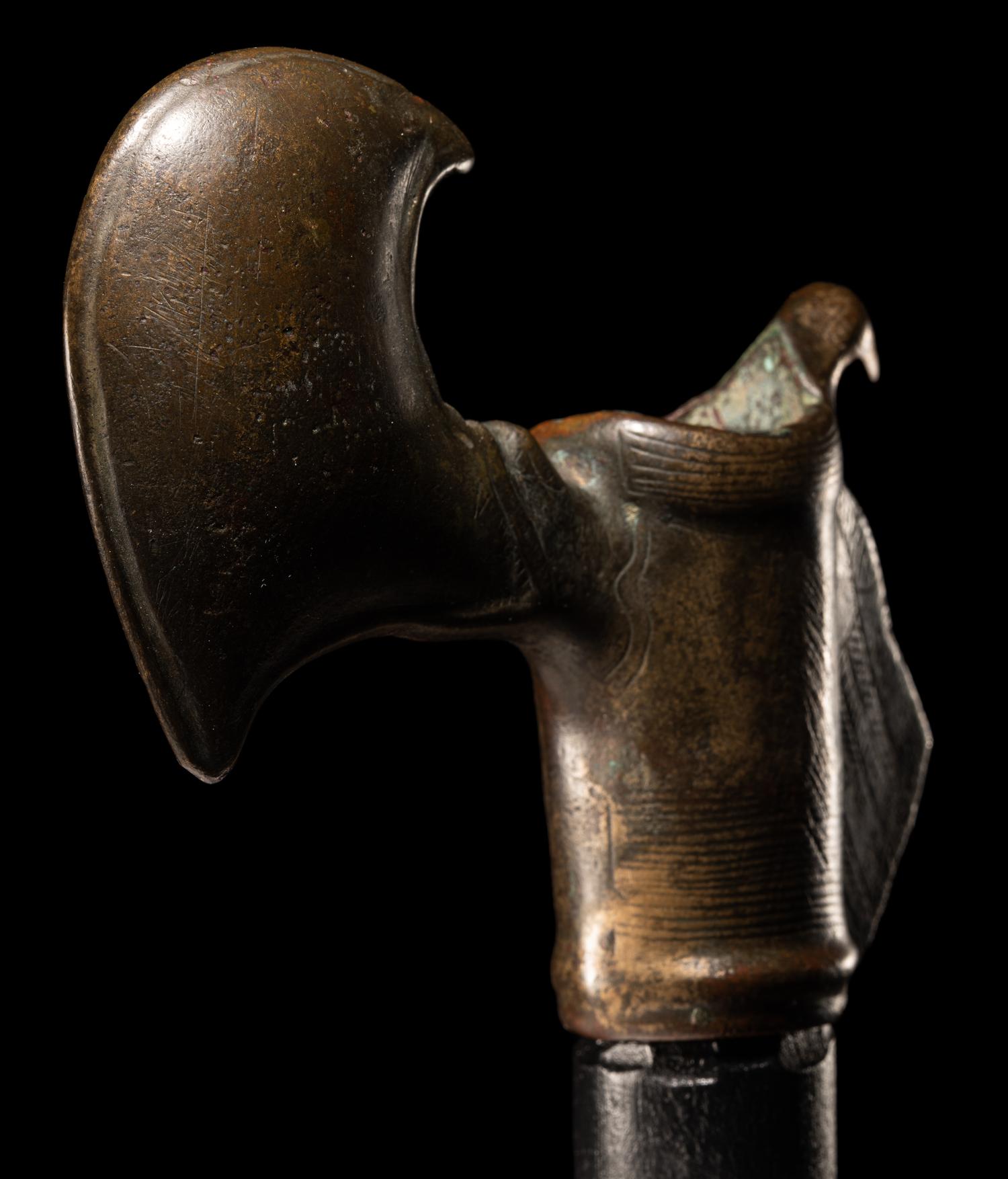 A Luristan Bronze Axehead