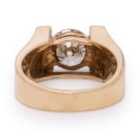 Diamond and Yellow Gold Ring