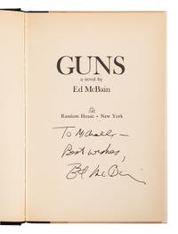 HUNTER, Evan (“Ed McBain”) (1926-2005). A group of 16 works by Hunter, MOST FIRST EDITIONS, MANY SIGNED OR INSCRIBED, comprising:
