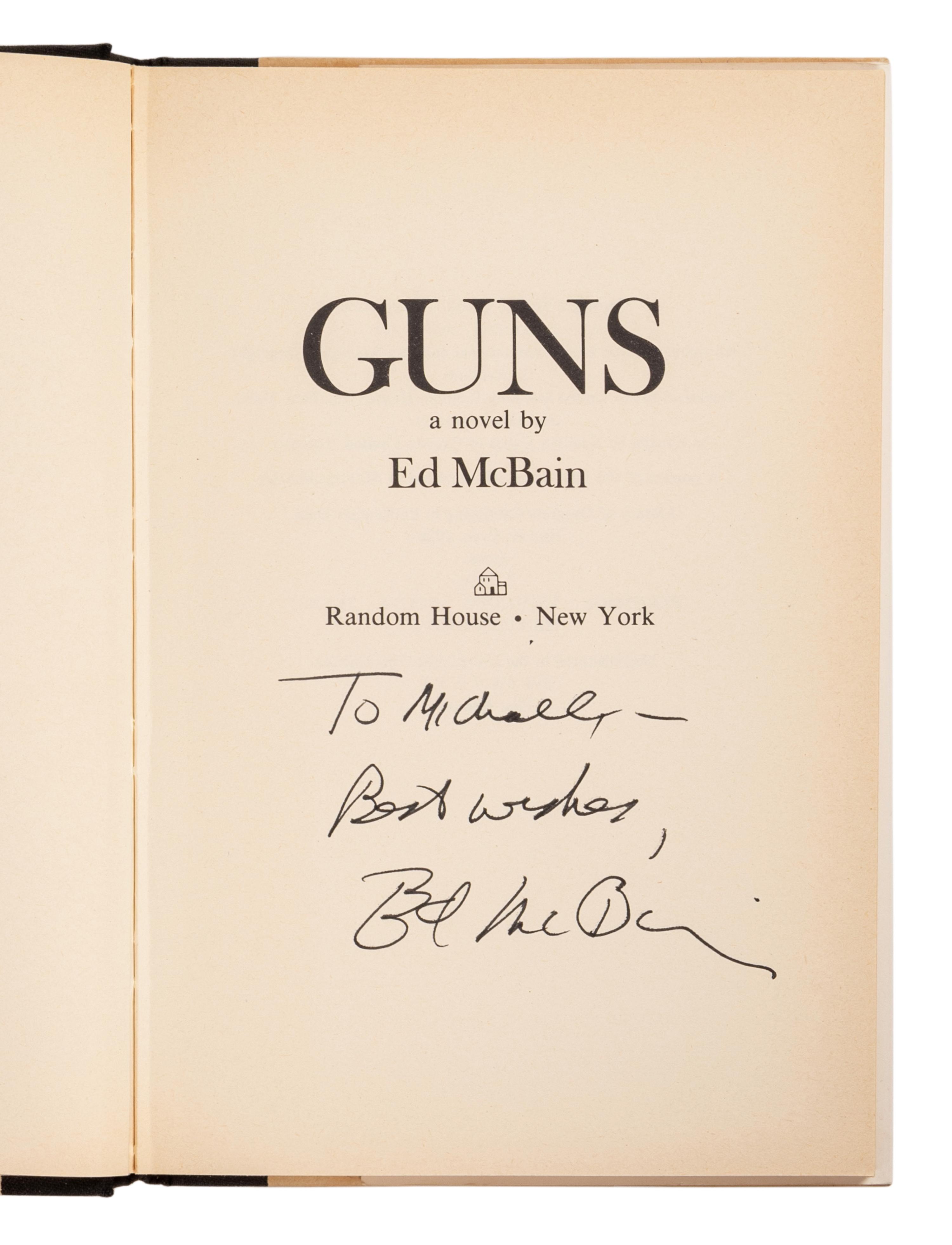 HUNTER, Evan (“Ed McBain”) (1926-2005). A group of 16 works by Hunter, MOST FIRST EDITIONS, MANY SIGNED OR INSCRIBED, comprising: