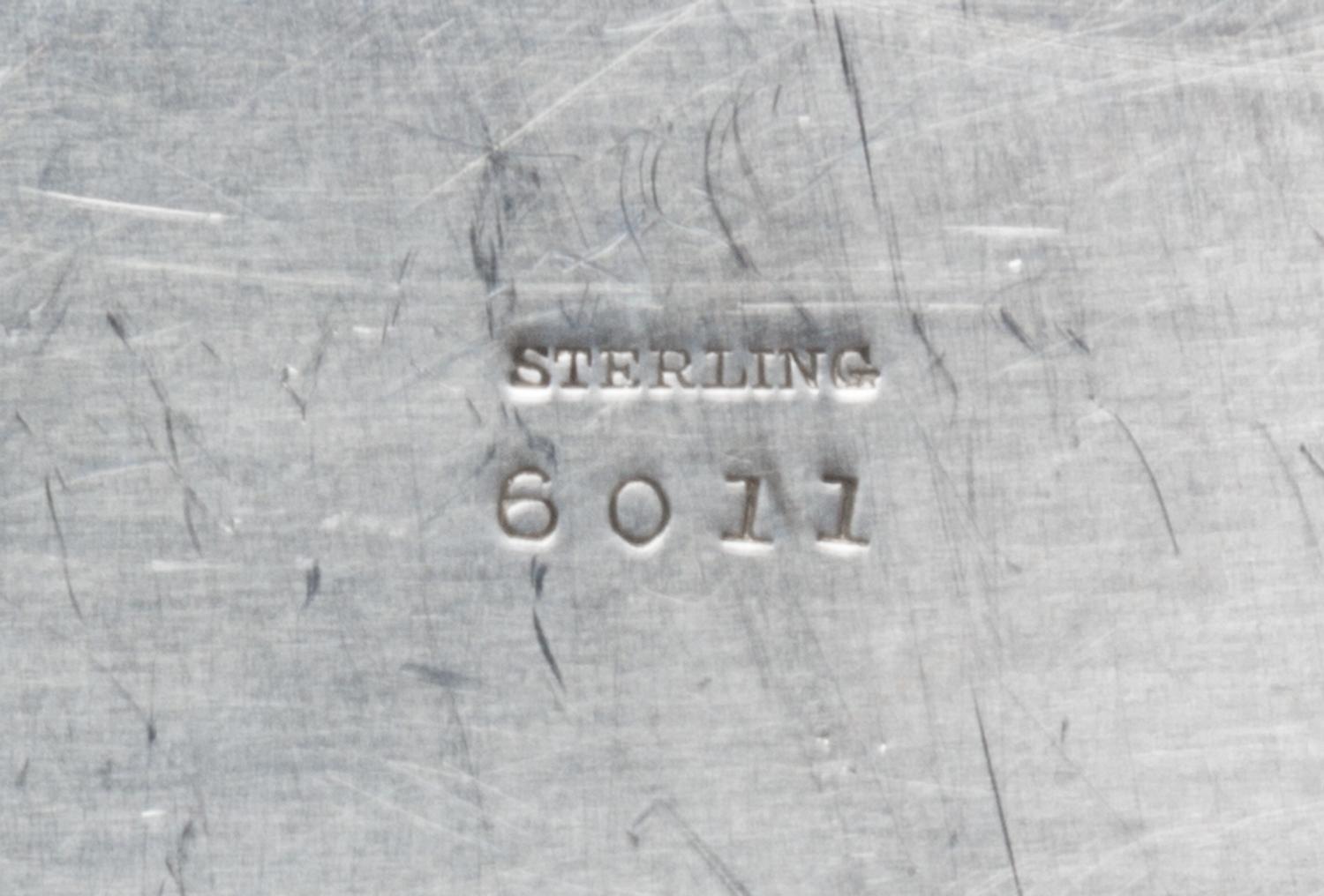 An American Silver Bowl, Whiting Mfg. Co., New York, NY, Circa 1910, of rounded square form with lobed sides, the flat border chased in