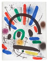 MIRO, Joan (1893-1974). Joan Miró. Lithographs. Volume I . Text by Michel Leiris and Fernand Mourlot. New York: Tudor Publishing, 1972.