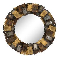 A C. Jeré Brass Mirror