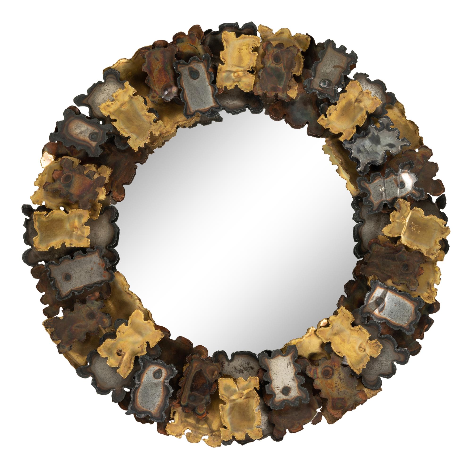 A C. Jeré Brass Mirror
