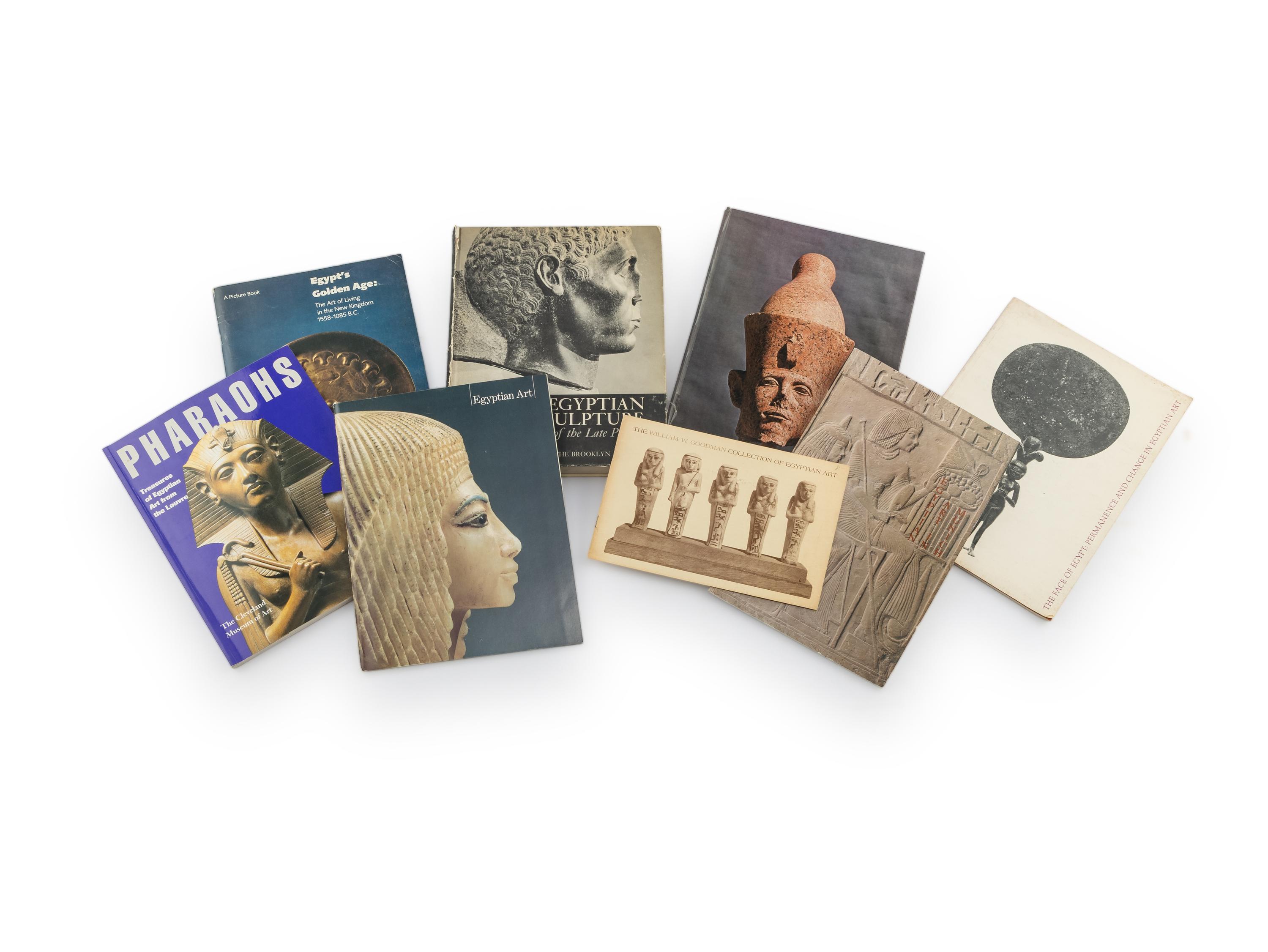 A Collection of 62 Egyptian Art Reference Books