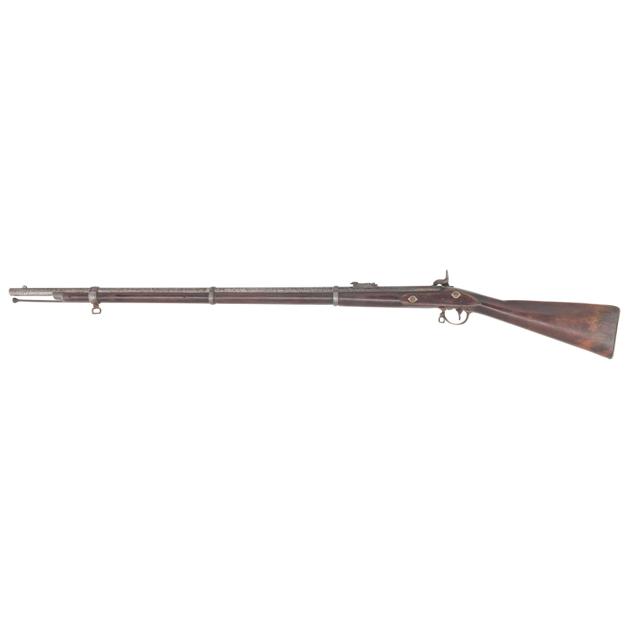 Composite Whitney Enfield Variant Rifle Musket With Confederate Blockade Numbered Enfield Buttplate