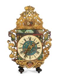 A Dutch Frisian Stoel Clock