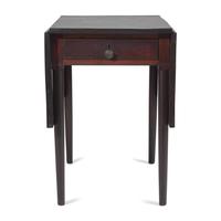 The Evans Family Federal Mahogany Drop-Leaf Breakfast Table