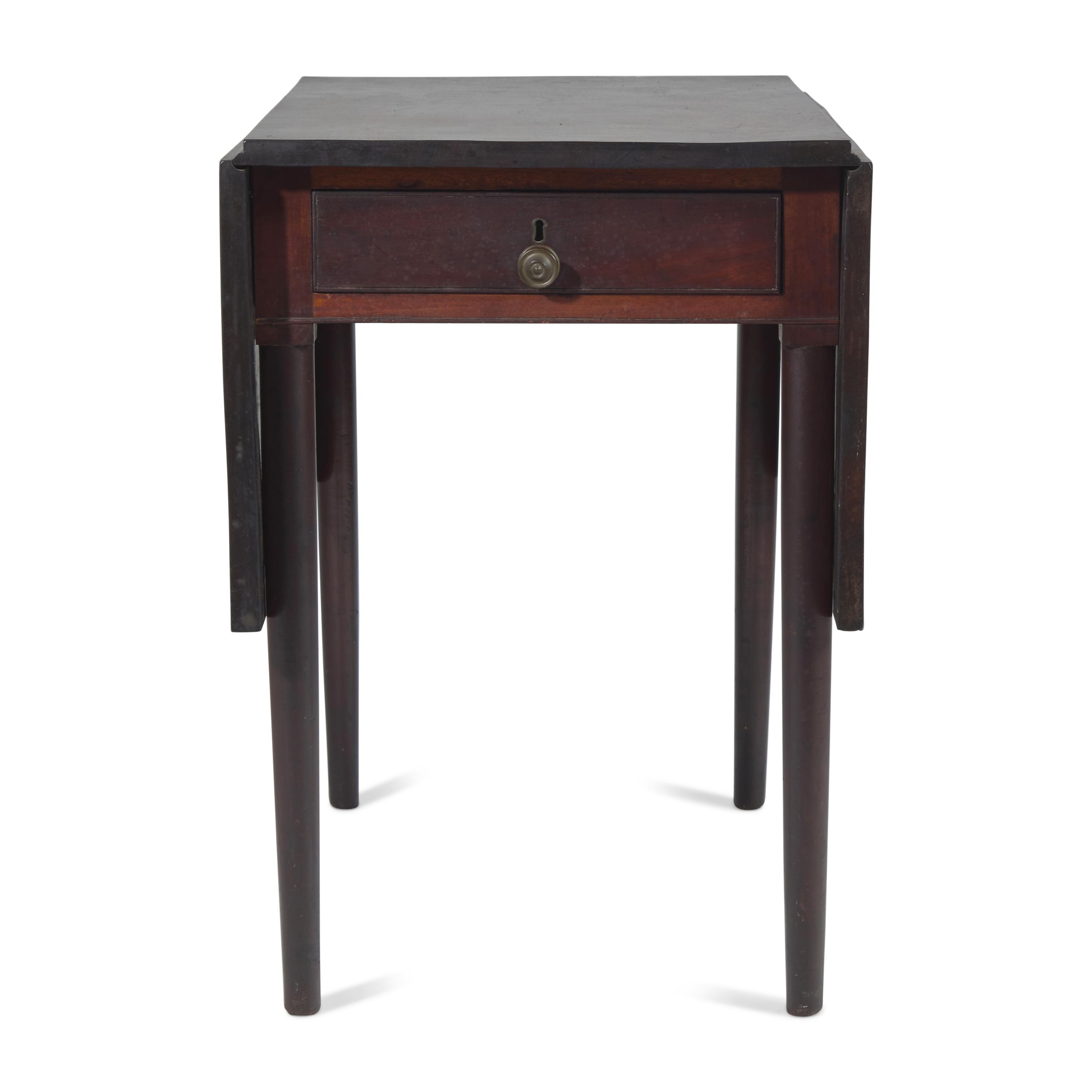 The Evans Family Federal Mahogany Drop-Leaf Breakfast Table | Freeman's
