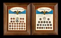 *A Group of Three United States Numismatic Display Frames