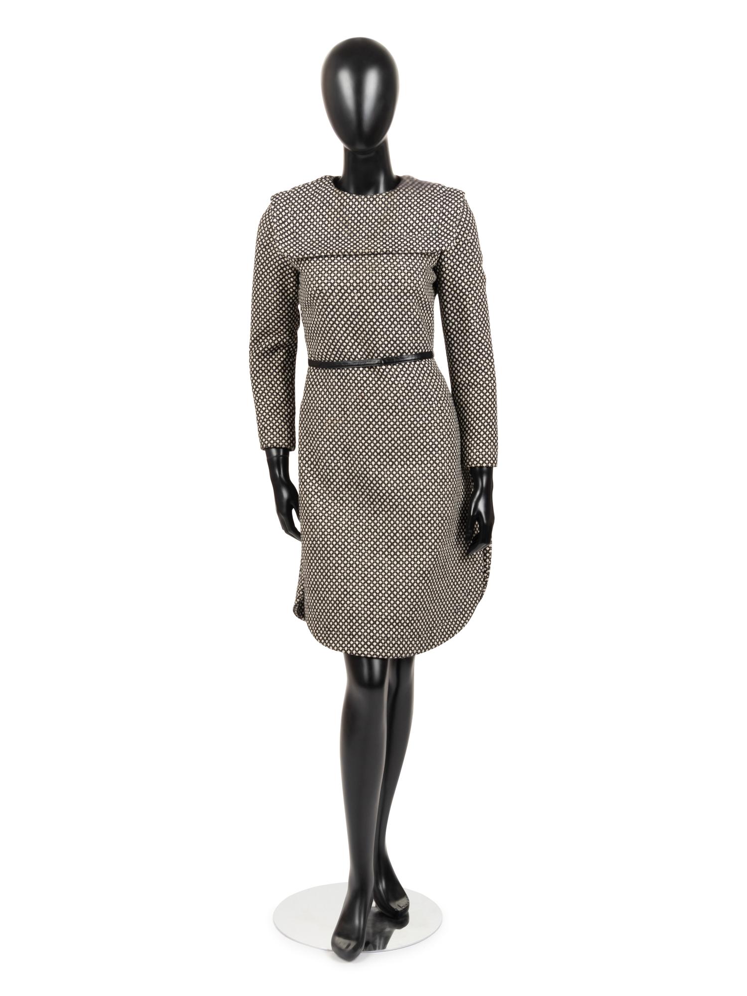 Pierre Cardin Belted Wool Dress, 1960s