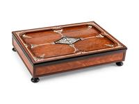 A French Inlaid Burlwood Traveling Desk — 19TH CENTURY
