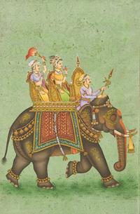Two Indian Miniature Paintings