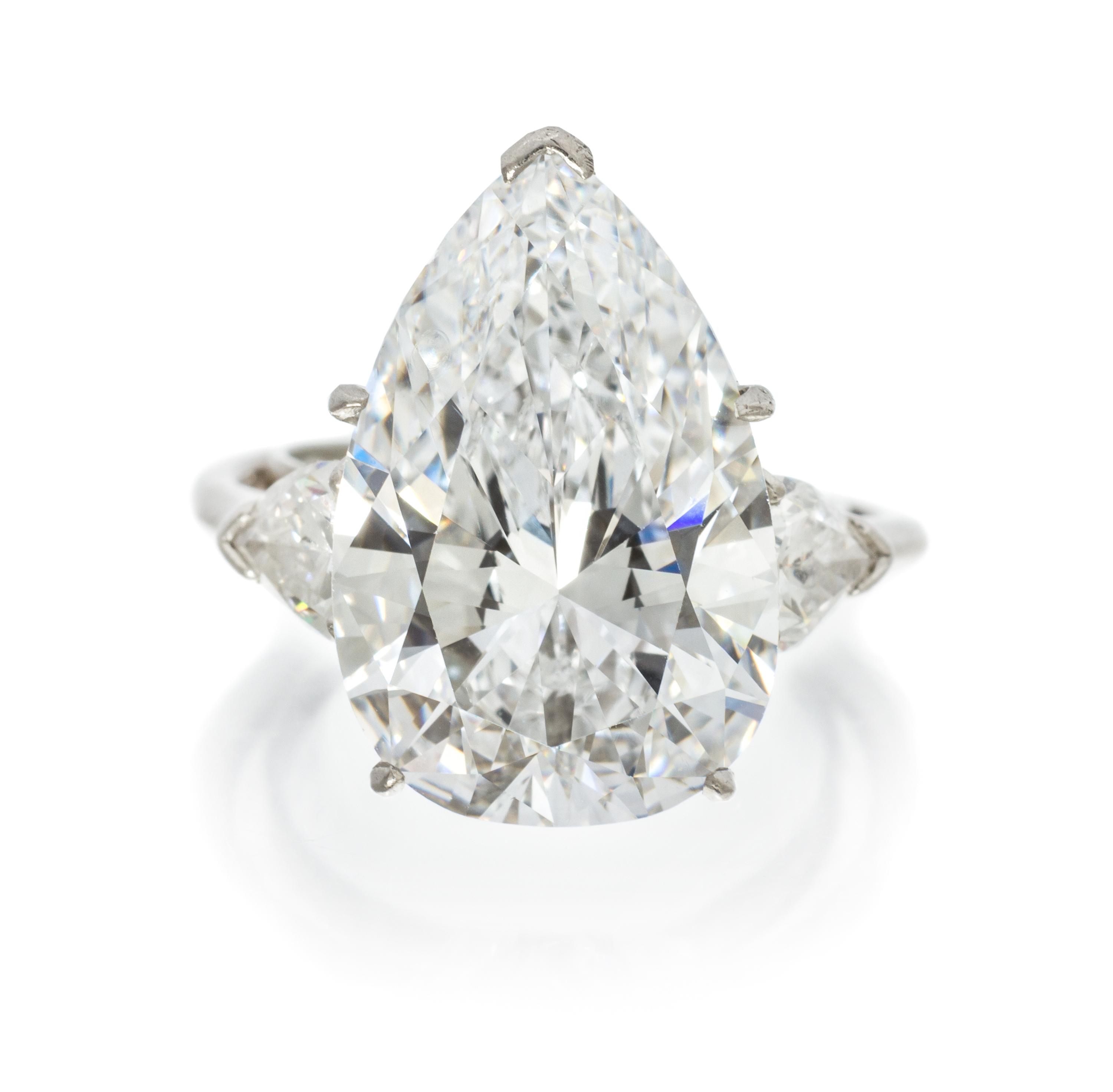 A Platinum and Diamond Ring, Harry Winston, 4.30 dwts.