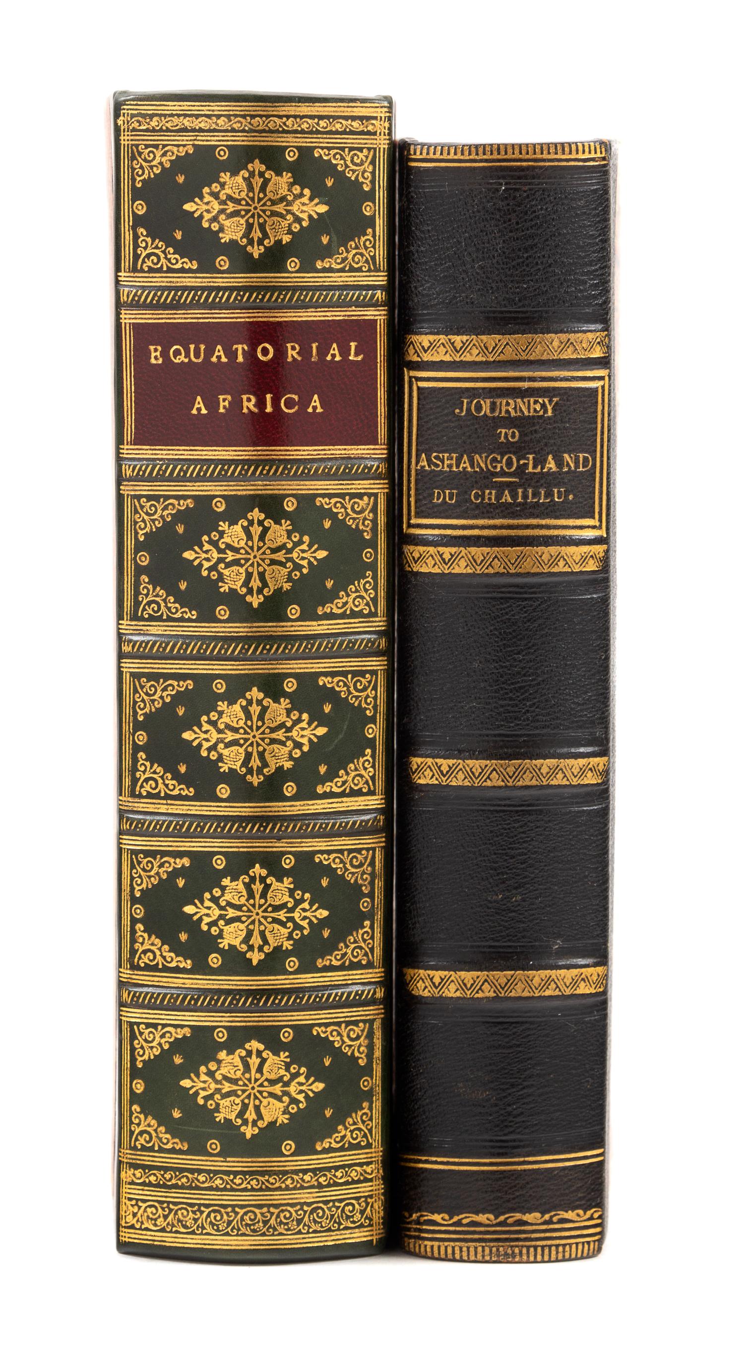DU CHAILLU, Paul Belloni (1831-1903). A Journey to Ashango-Land: and Further Penetration into Equatorial Africa. London: John Murray, 1