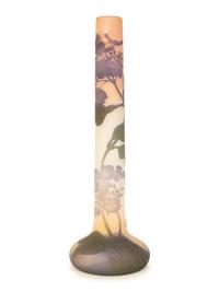 An Emile Gallé Cameo Glass Vase