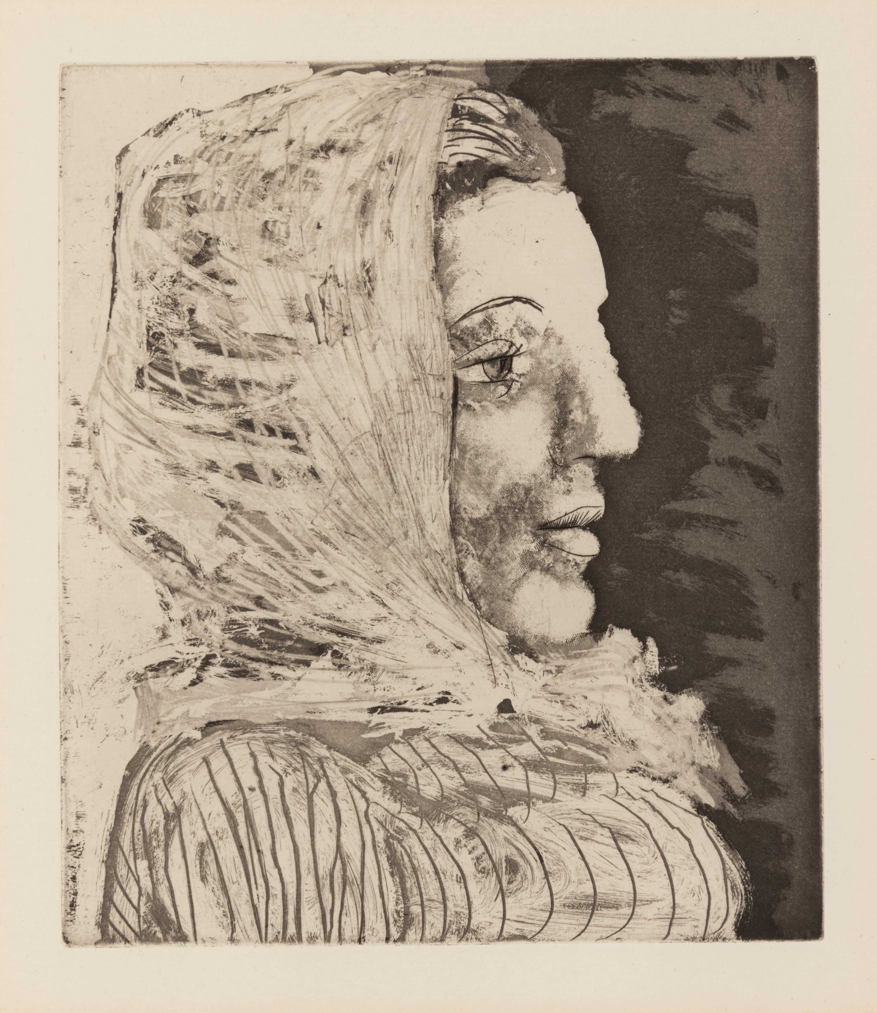 Buste de Femme au Fichu (Portrait of Dora Maar)