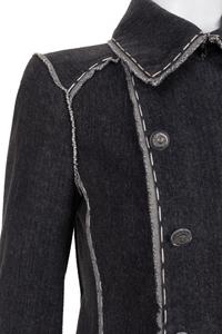 Chanel Denim Double Breasted Jacket, 2000-10s