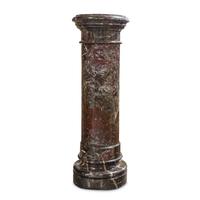 A Continental Marble Pedestal