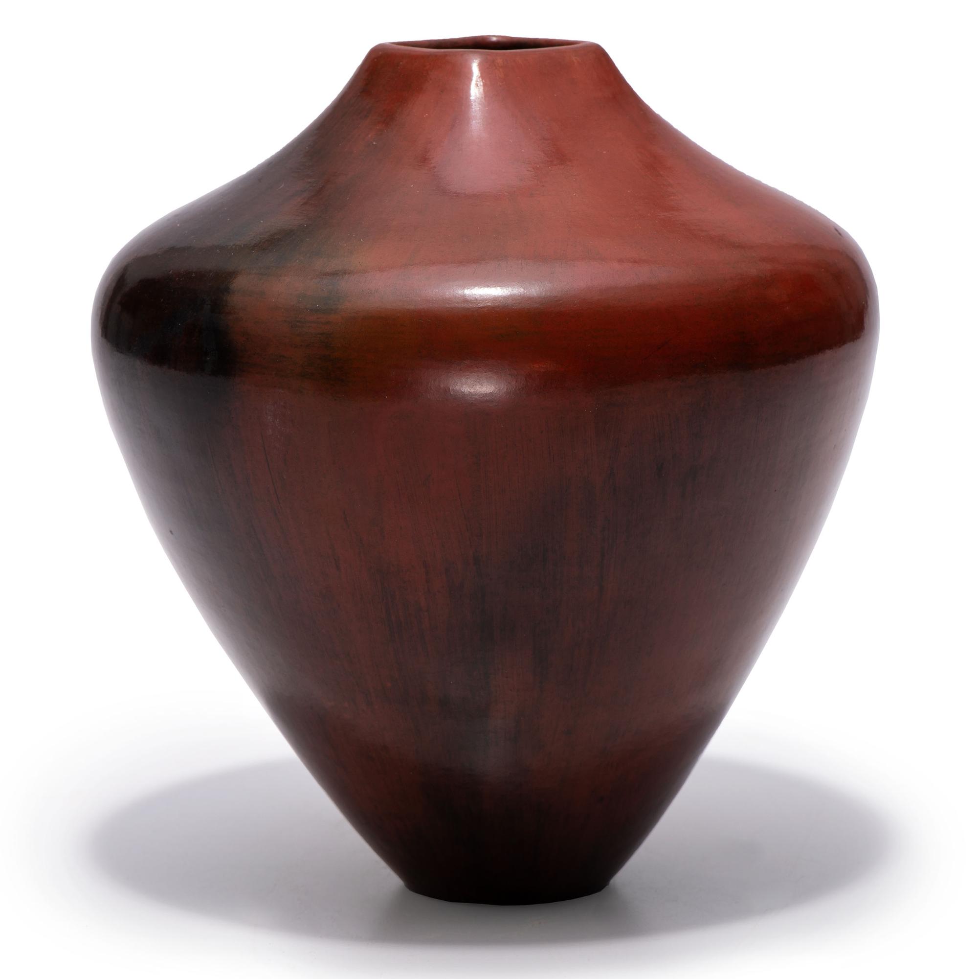 Redware Pottery Vase