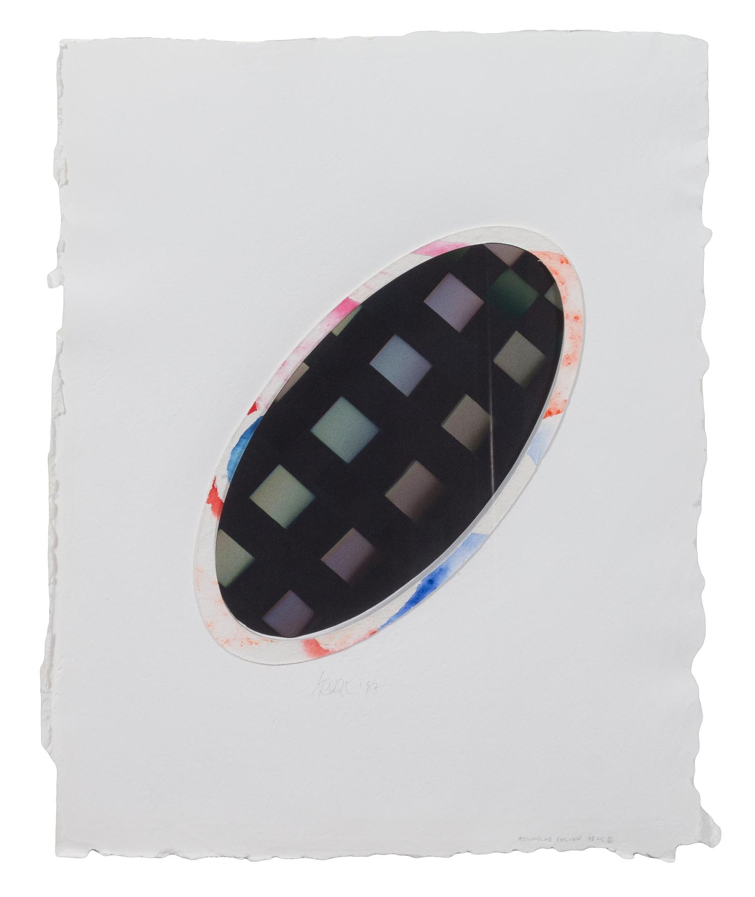 Larry Bell, (American, b. 1939), Assembled Relief 5, 1987
