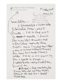 GINSBERG, Allen (1926-1997). Autograph letter signed ("Allan"), to István Eörsi. New York, New York, 11 May 1984. 4 pages, 8vo, 215 x 138 mm, on Harper & Row, Publishers Memorandum paper, Ginsberg's return address stamped on the first page, with original envelope .