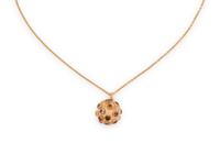 GOLD AND GEMSTONE SPUTNIK PENDANT/NECKLACE