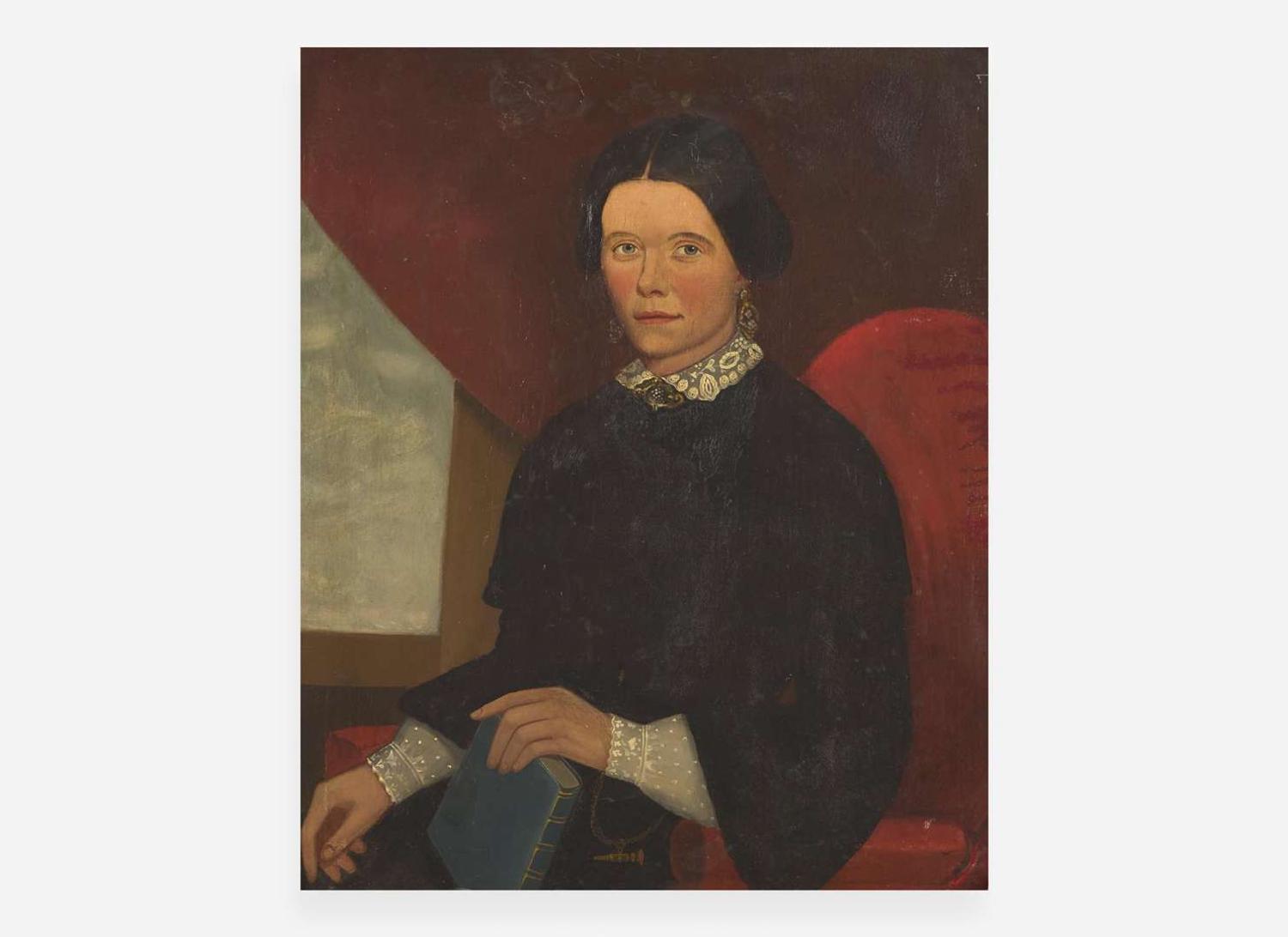 Attributed to William W. Kennedy (1817-1871), Portrait of Susannah McGrain Collmus (1828-1858)