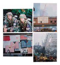 [20TH CENTURY]. Large collection of photographs documenting the aftermath of September 11, 2001.