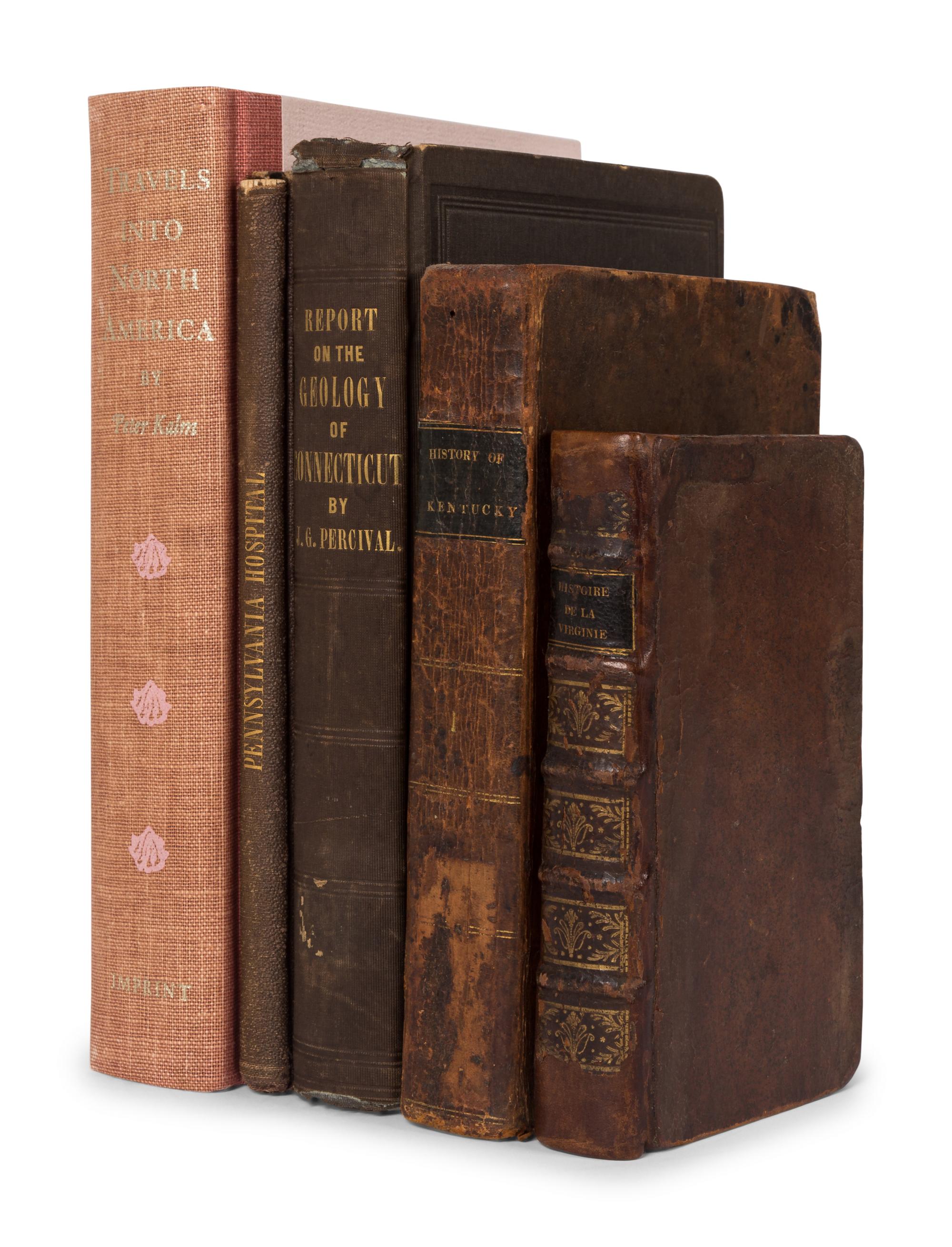 [AMERICANA]. A group of 8 works relating to American history, including: