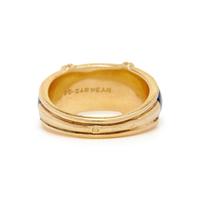 VAN CLEEF & ARPELS, YELLOW GOLD AND LAPIS LAZULI RING