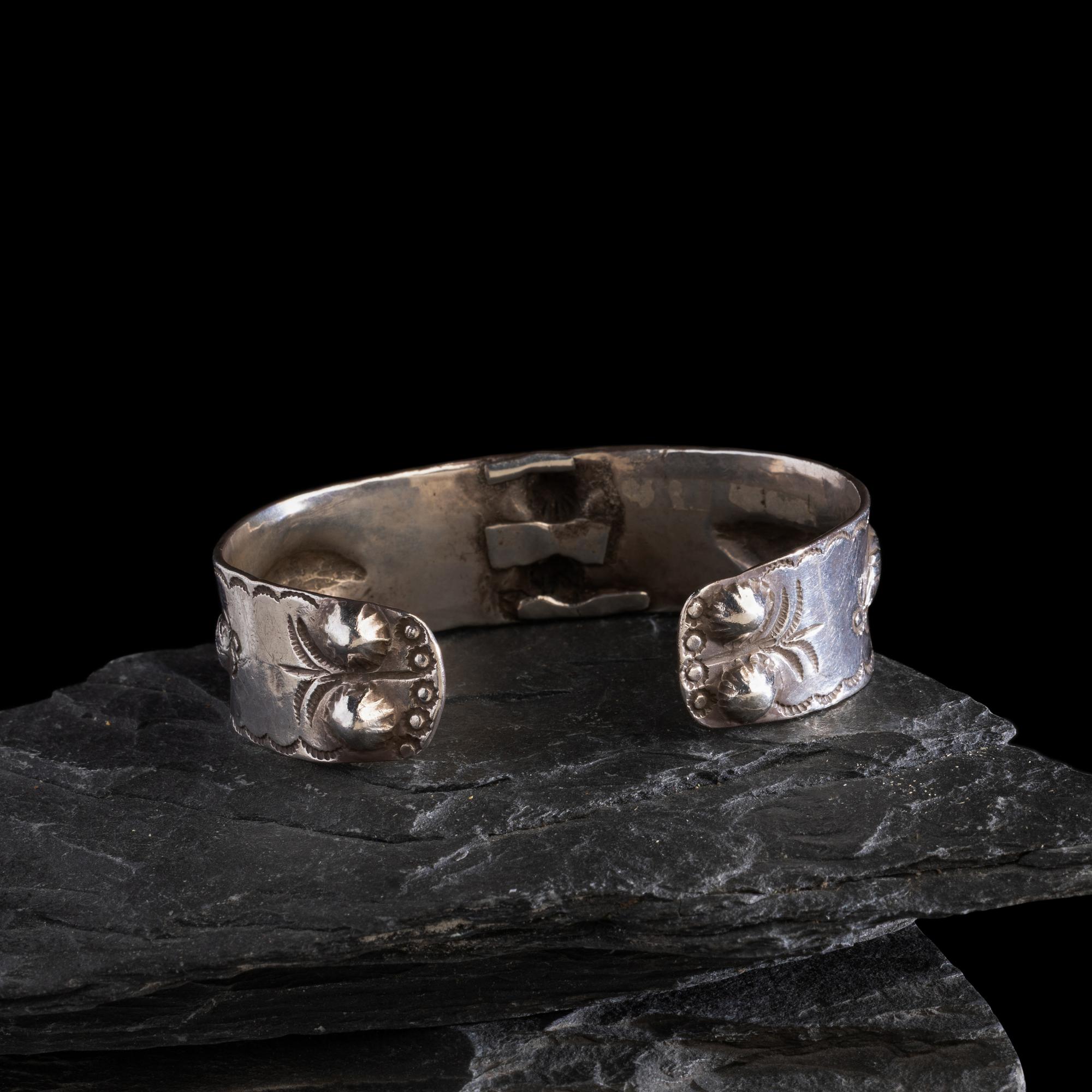 Early Navajo Ingot Cuff Bracelet