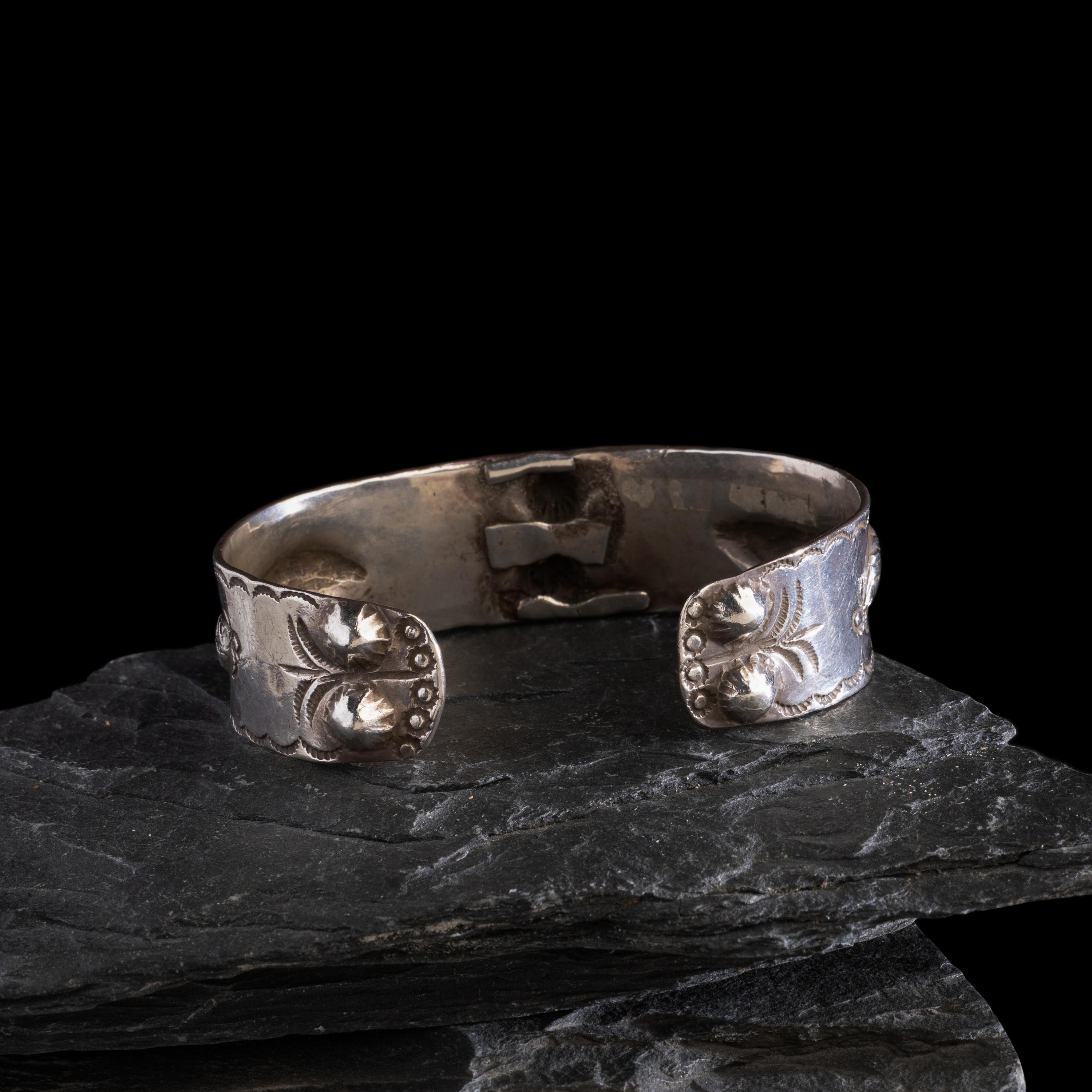 Early Navajo Ingot Cuff Bracelet