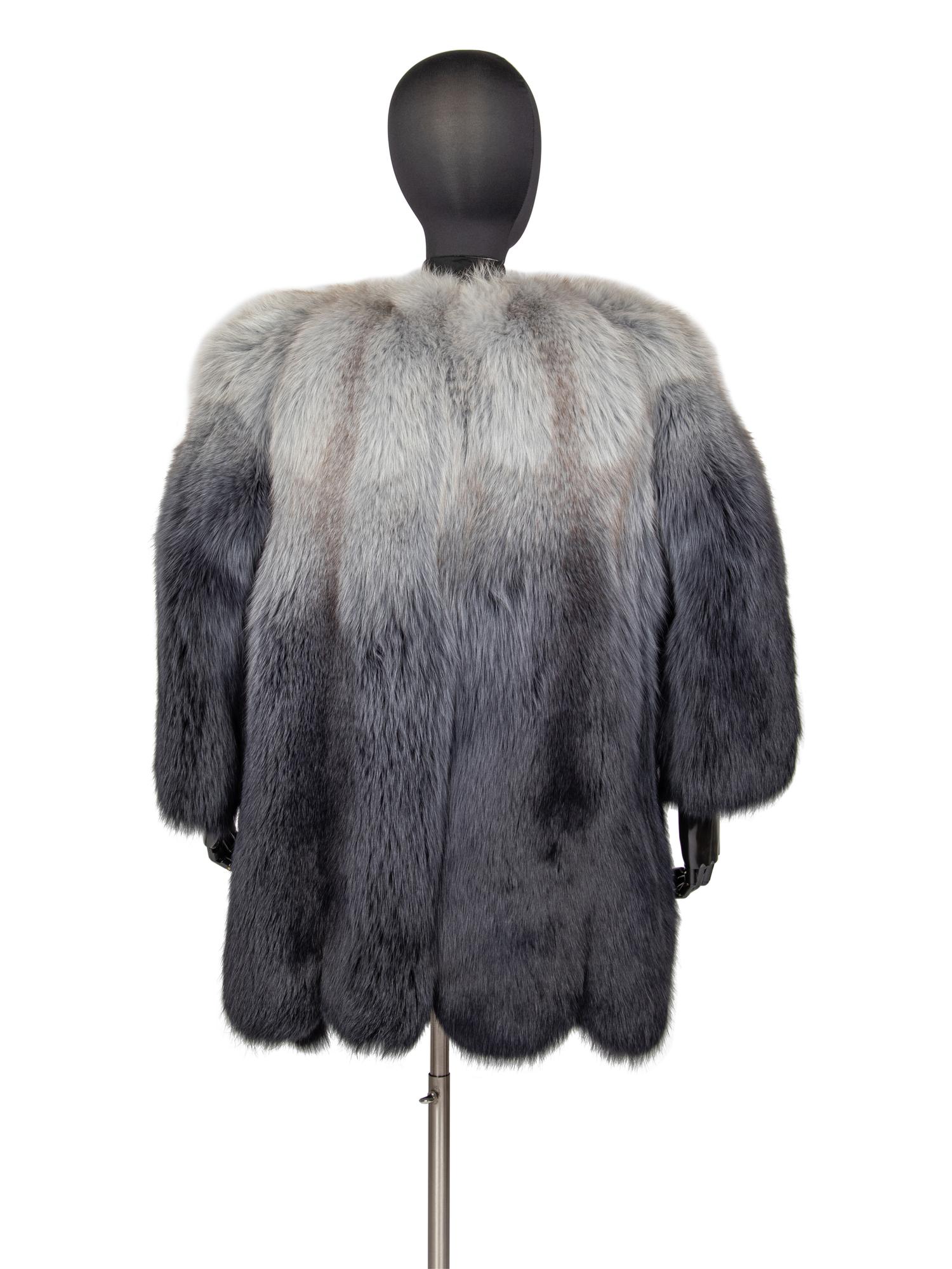 Sam-Rone Fox Fur Jacket, 1980s