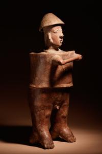 A Nayarit Terracotta Warrior Figure