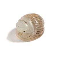 An Etruscan Chalcedony Scarab with a Gryllos