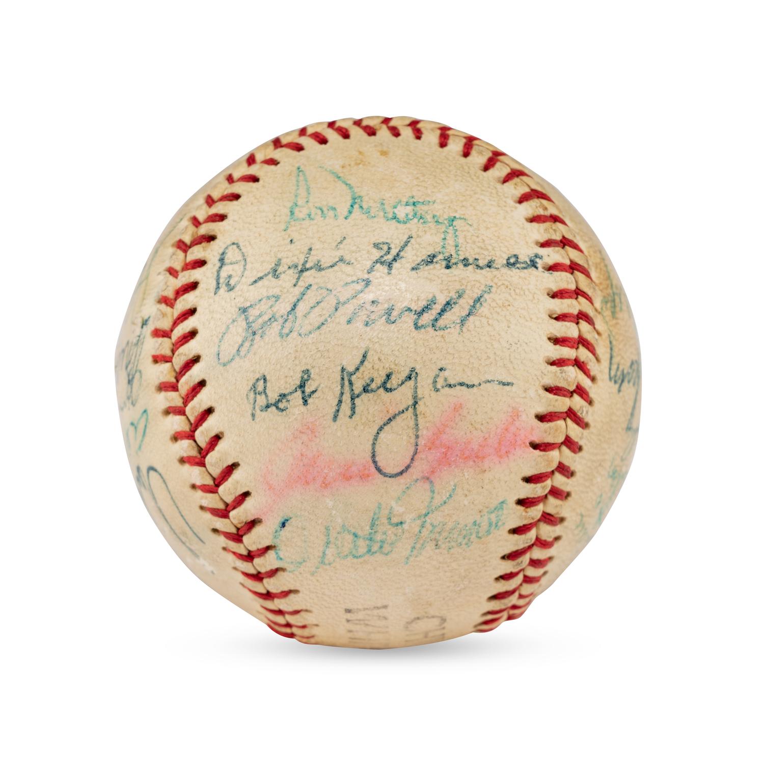 A 1955 Chicago White Sox Team Signed Autograph Baseball