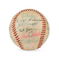 A 1955 Chicago White Sox Team Signed Autograph Baseball