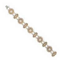 ROSE GOLD AND CULTURED PEARL BRACELET