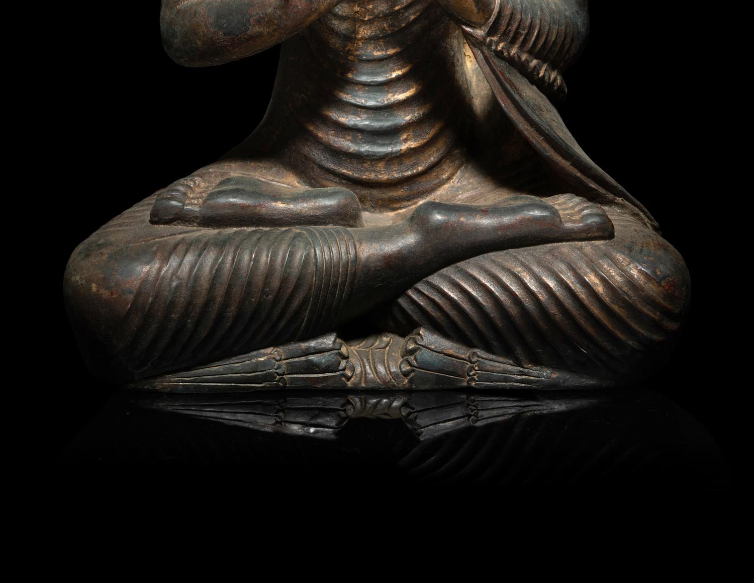 A Chinese Bronze Figure of Buddha