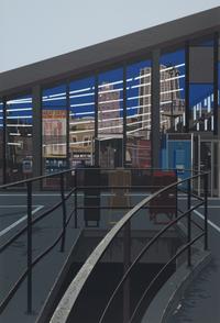 Urban Landscapes No. 2 (complete portfolio of 8 prints with original cloth portfolio)