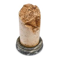 A Group of Ten Italian Grand Tour Style Marble Column Ornaments