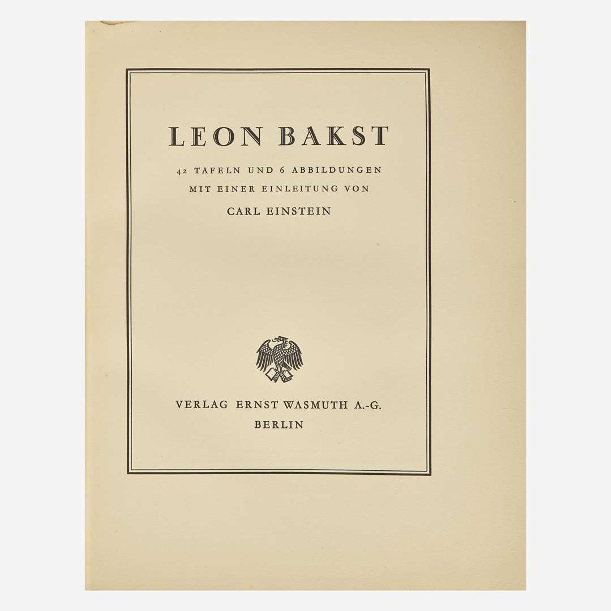 [Art] [Bakst, Leon] Leon Bakst